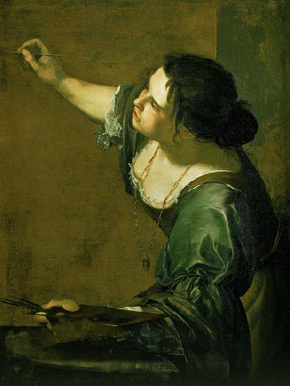 Artemisia  Gentileschi ArtemisiaSelfP oil painting image